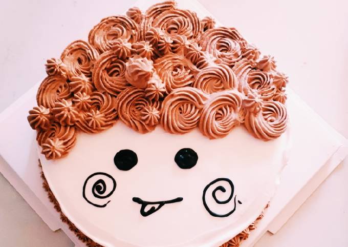 Bánh kem sinh nhật con trai