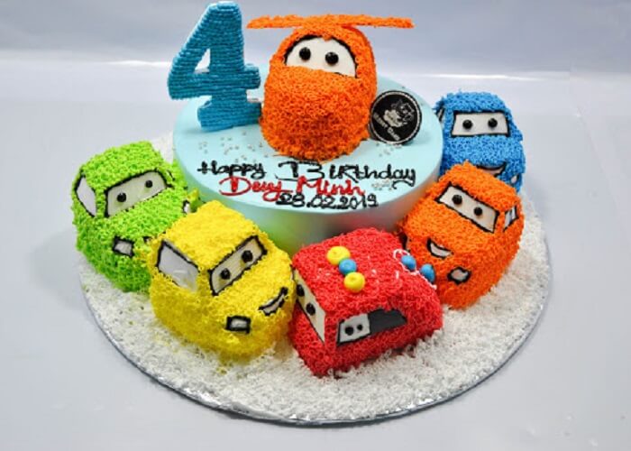 TOP 30 mẫu bánh sinh nhật hình ô tô đẹp nhất cho bé trai