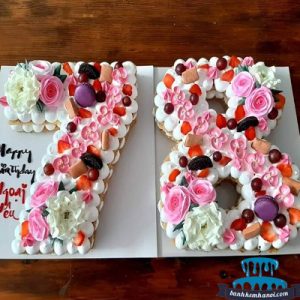 Bánh kem hình số 7