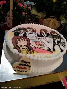 Bánh sinh nhật hình anime