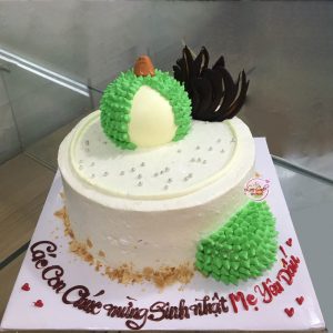 Bánh kem hình sầu riêng