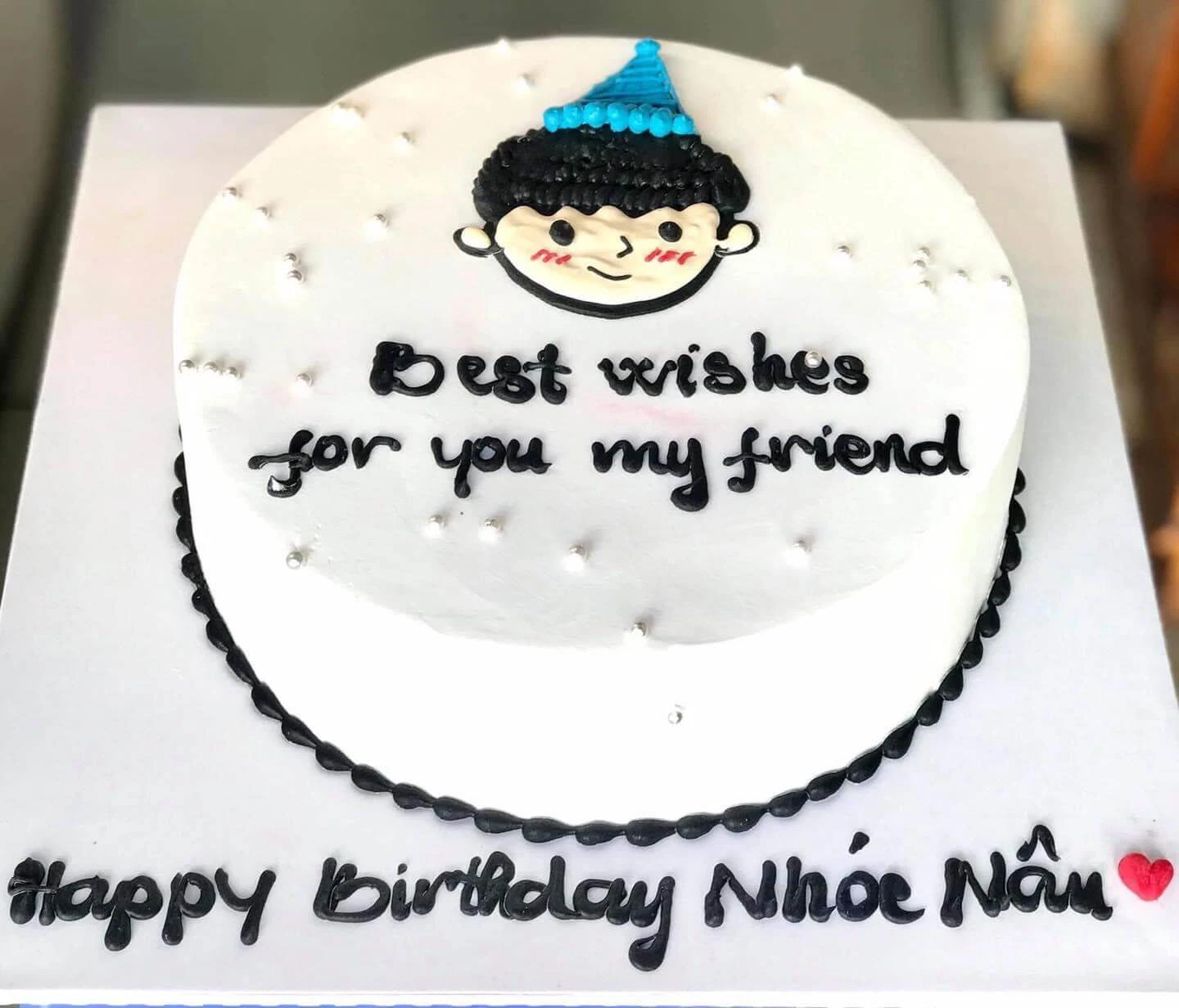 Bánh kem sinh nhật dành tặng cho nam