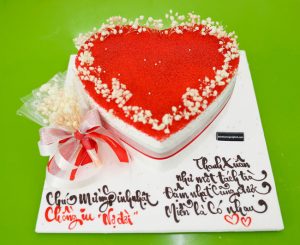 Bánh kem tặng chồng