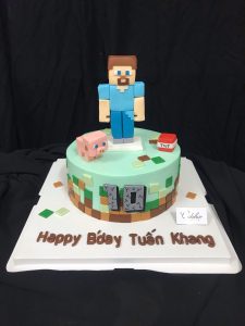 Bánh sinh nhật Minecraft