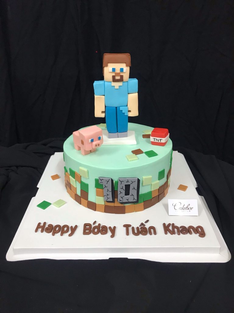 Bánh sinh nhật Minecraft