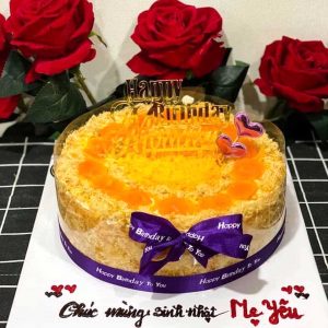 Bánh kem trưng muối đẹp