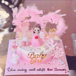 Bánh kem cho bé gái