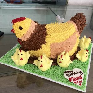 Bánh sinh nhật con gà
