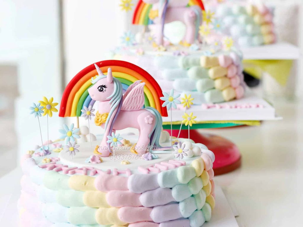 Bánh kem cầu vồng