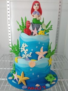 Bánh sinh nhật nàng tiên cá