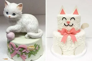 Bánh sinh nhật con mèo