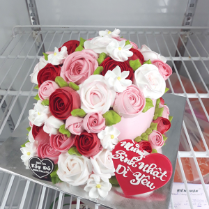 Bánh kem hoa hồng