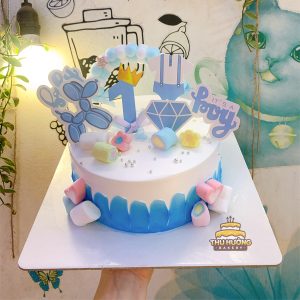 Bánh sinh nhật cho bé trai 1 tuổi