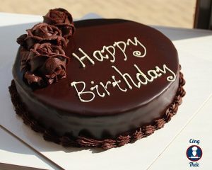 Bánh kem socola đơn giản