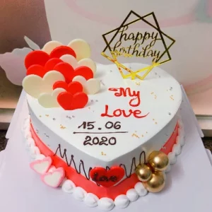 Bánh kem tặng người yêu