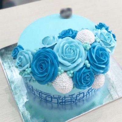 Bánh kem xanh dương