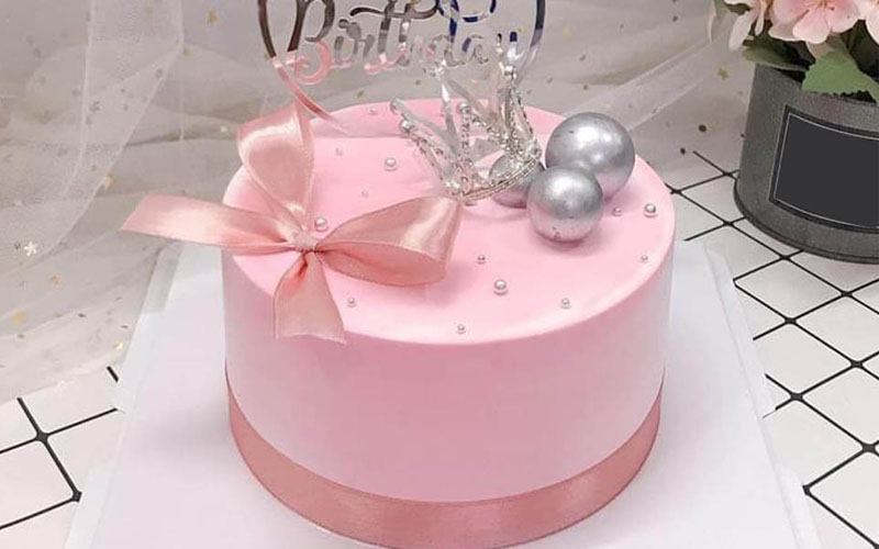 Bánh kem sinh nhật màu hồng hình ngựa 1 sừng dễ thương và đáng yêu - Bánh  Thiên Thần : Chuyên nhận đặt bánh sinh nhật theo mẫu