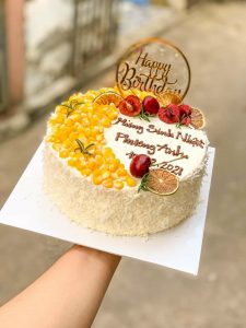 Bánh kem bắp sinh nhật