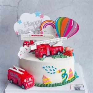 Bánh sinh nhật hình xe cứu hoả