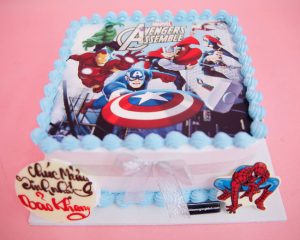 Bánh sinh nhật siêu anh hùng