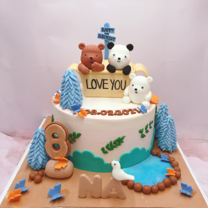 Bánh kem hình con gấu