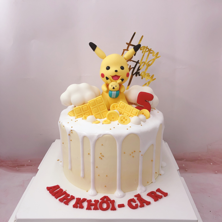 Bánh sinh nhật hình pokemon - Bánh kem Tony