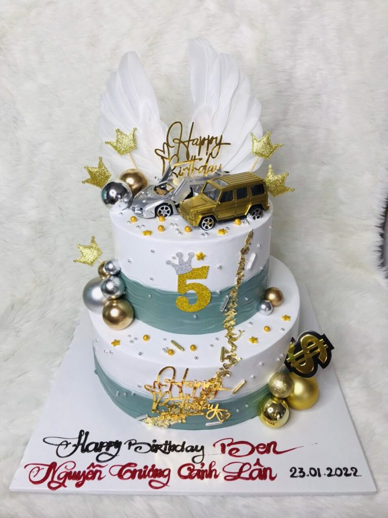 Bánh sinh nhật cho bé trai 5 tuổi