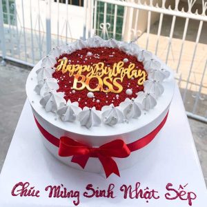 Bánh sinh nhật sếp