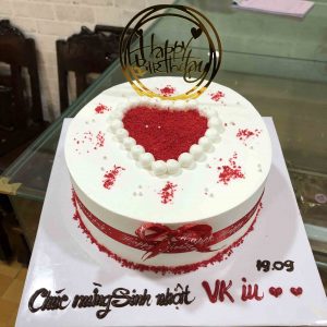 Bánh sinh nhật cho vợ yêu