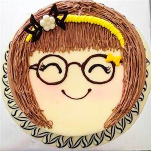 Bánh sinh nhật cho cô gái