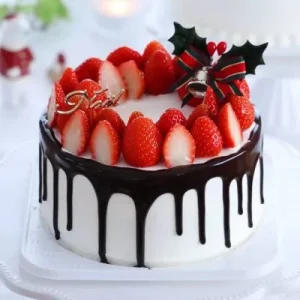 Bánh kem sôcola dâu tây