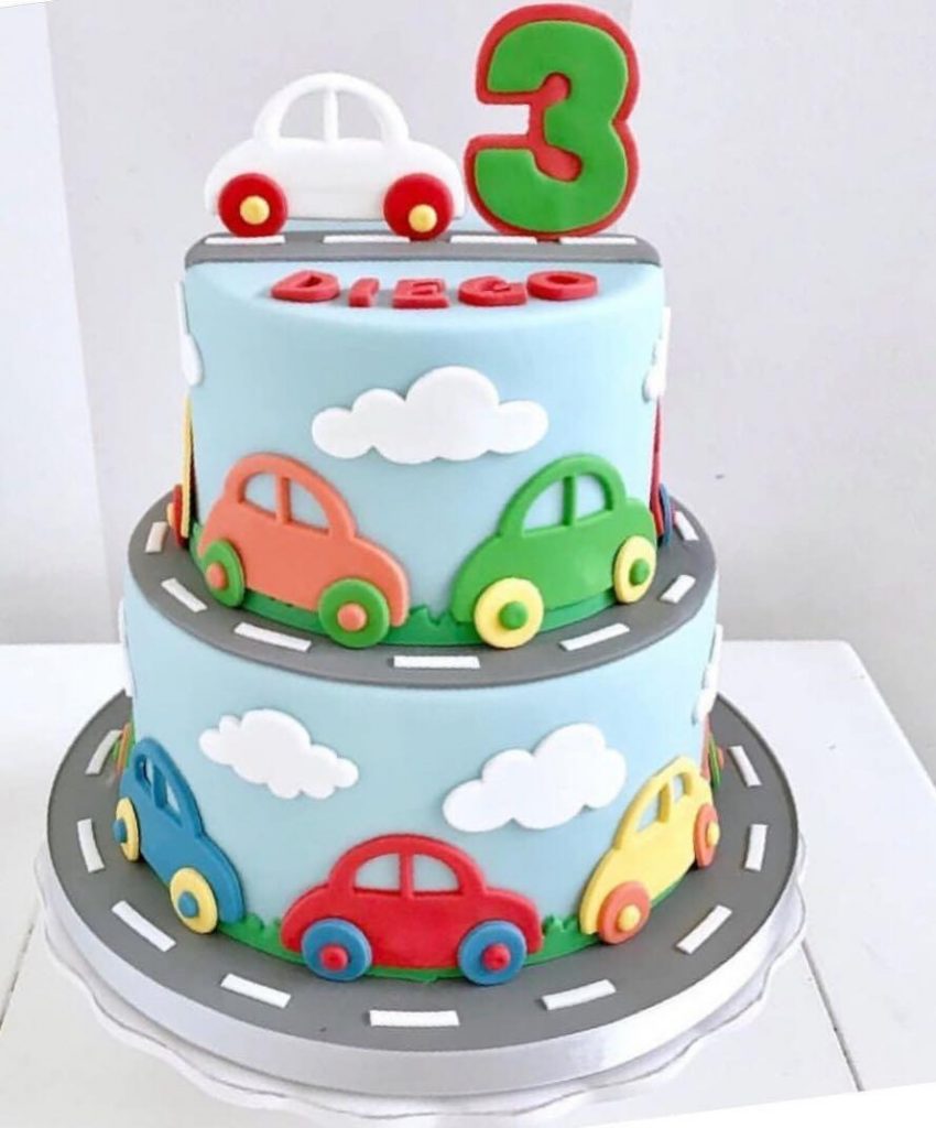 Bánh sinh nhật cho bé trai 3 tuổi