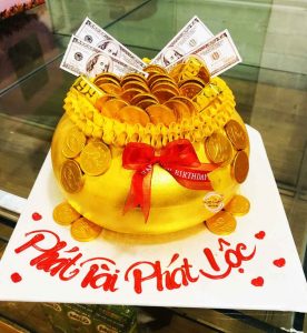 Bánh kem khai trương Hồng Phát