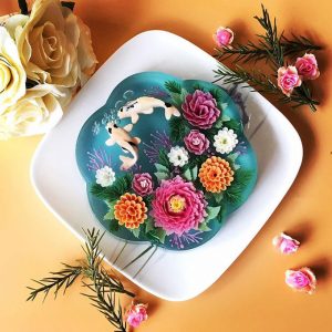 Bánh kem rau câu 3d