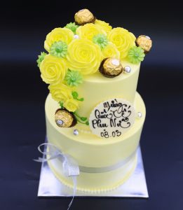 Bánh gatô 2 tầng đẹp