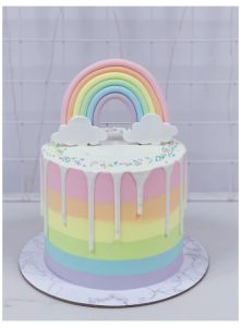 Bánh gatô cầu vồng