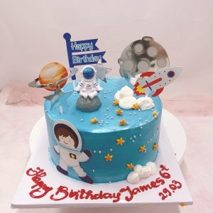 Bánh kem màu xanh biển