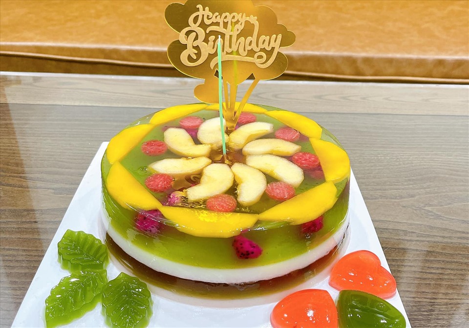 Bánh kem sinh nhật rau câu