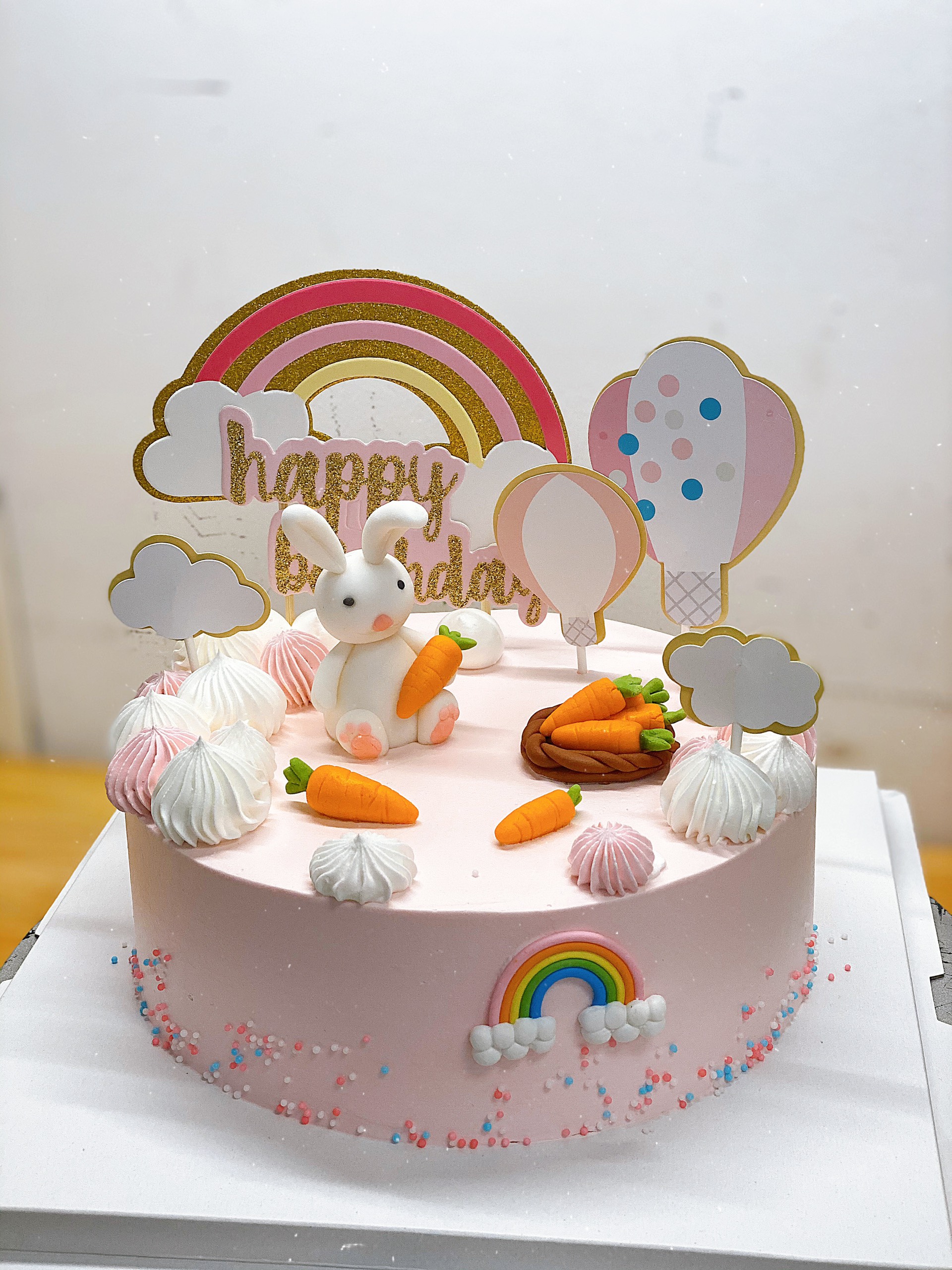 Bánh sinh nhật tạo hình thỏ con CO0919  Cake Ocean