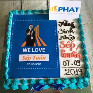 Bánh sinh nhật cho sếp nam