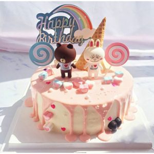 Bánh sinh nhật gấu Brown