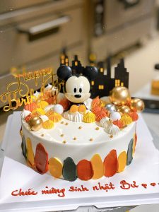 Bánh kem hình chuột Mickey