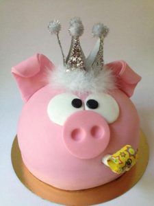 Hình bánh sinh nhật cho bé gái