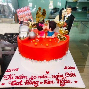 Bánh kem kỉ niệm 5 năm ngày cưới