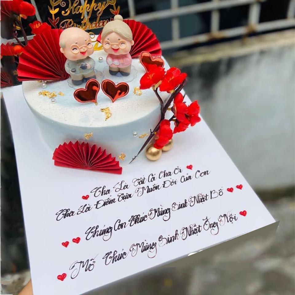Bánh sn tặng ny