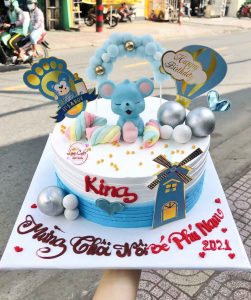 Bánh sinh nhật thôi nôi