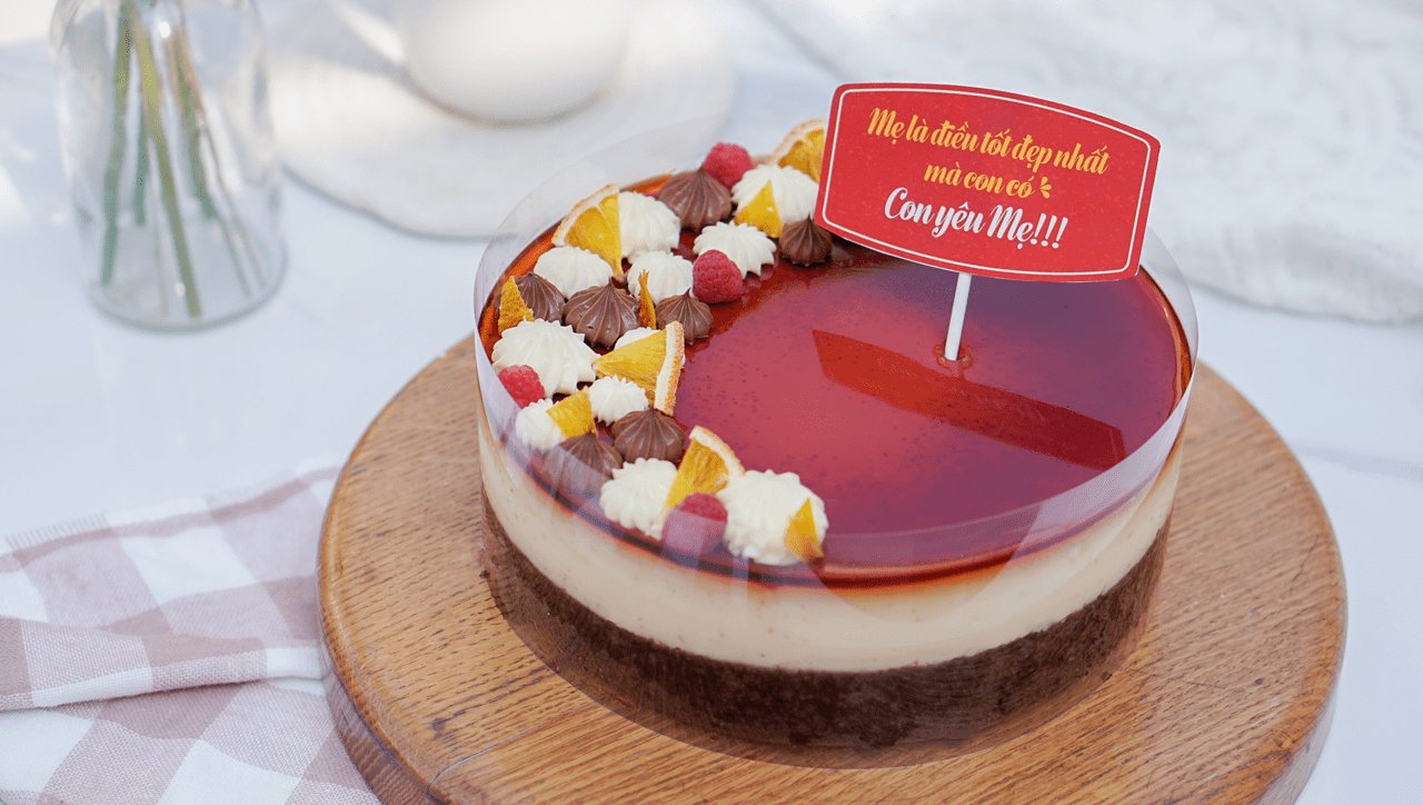 Bánh sinh nhật flan gatô