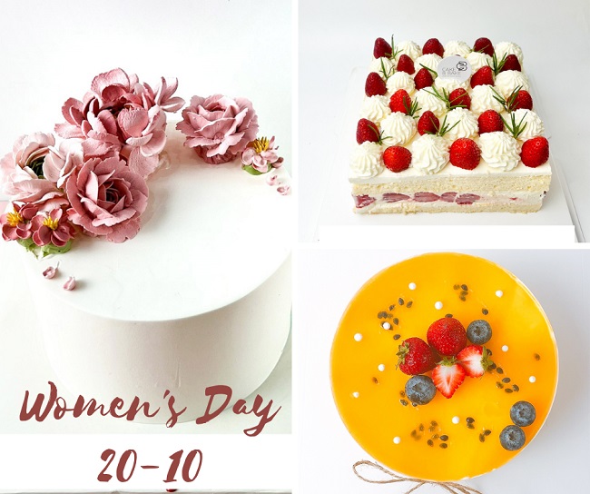 Bánh kem chúc mừng ngày 20-10 - Thu Hường bakery
