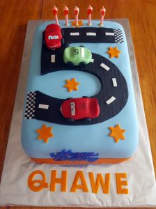 Bánh sinh nhật bé trai 5 tuổi