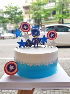 Bánh kem captain america
